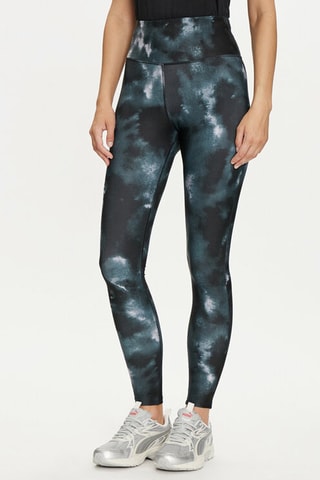 Legging de fitness tie and dye taille haute Id Train Aop - Noir