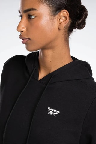 Sweat à capuche French Terry - Noir