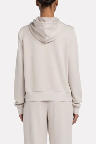 Sweat à capuche Terry - Beige clair