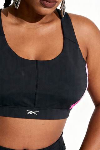 Brassière Lux Colorblock - Noir