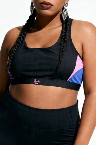 Brassière Lux Strappy Barbie - Noir