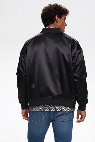 Blouson Classics Satin - Noir