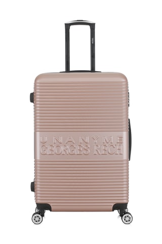 Set de 4 valises Milan (XS/S/M/L) - 47/57,5/67/76,5 cm - Rose