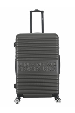 Set de 4 valises Milan (XS/S/M/L) - 47/57,5/67/76,5 cm - Gris
