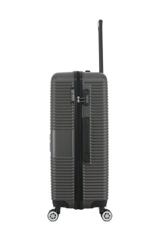Set de 4 valises Milan (XS/S/M/L) - 47/57,5/67/76,5 cm - Gris