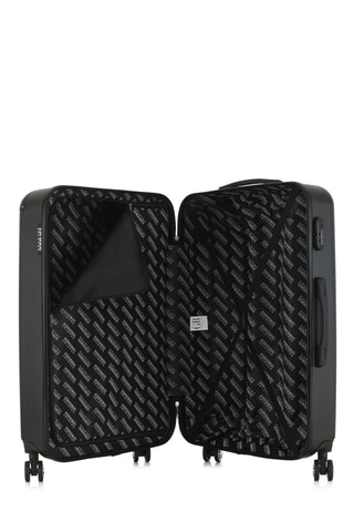 Set de 4 valises Rome (XS/S/M/L) - 47/57,5/67/76,5 cm - Noir