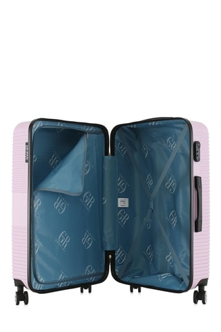 Set de 4 valises Milan (XS/S/M/L) - 47/57,5/67/76,5 cm - Violet