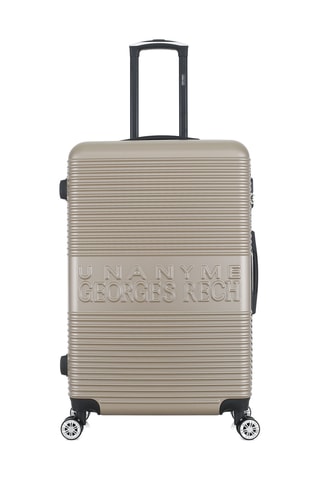 Set de 4 valises Milan (XS/S/M/L) - 47/57,5/67/76,5 cm - Beige