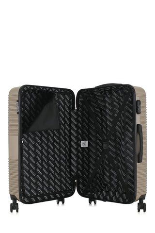 Set de 4 valises Milan (XS/S/M/L) - 47/57,5/67/76,5 cm - Beige