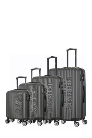 Set de 4 valises Venise (XS/S/M/L) - 47/57,5/67/76,5 cm - Gris