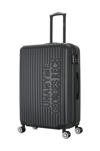 Valise grand volume Venise (L) - 76,5 cm - Noir