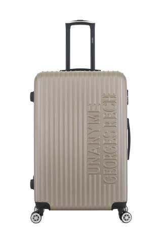 Set de 4 valises Venise (XS/S/M/L) - 47/57,5/67/76,5 cm - Beige