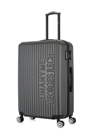 Valise semaine et valise grand volume (M/L) Venise - 67/76 cm - Anthracite