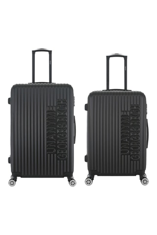 Valise semaine et valise grand volume (M/L) Venise - 67/76 cm - Noir