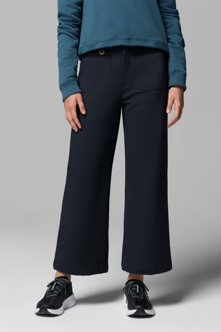 Pantalon wide legs High Cascades™ - Noir