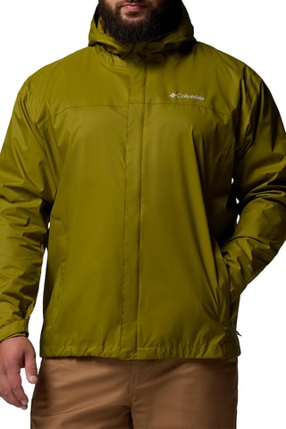 Coupe-vent de trail à capuche Watertight™ II - Vert olive