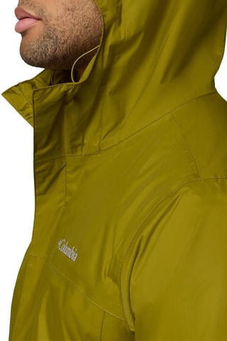 Coupe-vent de trail à capuche Watertight™ II - Vert olive