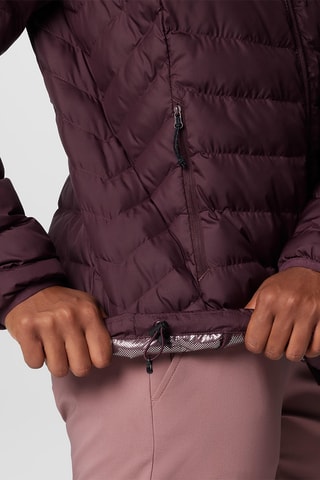 Doudoune de trail à capuche Powder Lite™ II - Rouge