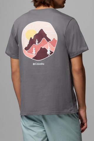 T-shirt regular en coton biologique CSC™ Outdoor - Gris foncé