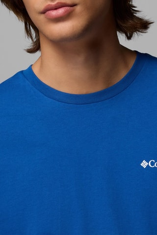 T-shirt regular en coton biologique CSC™ Outdoor - Bleu roi