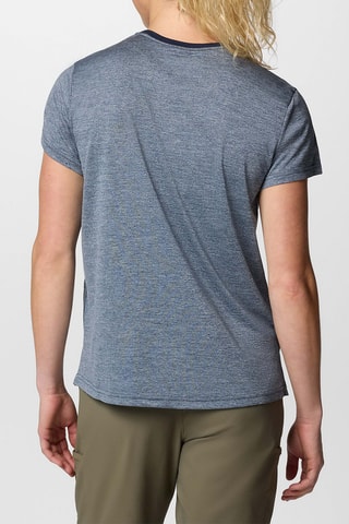 T-shirt regular de trail BlueVista Hill™ - Bleu marine chiné