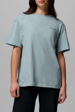 T-shirt relaxed en coton biologique Rolling Bend™ - Bleu