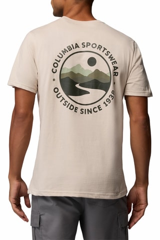T-shirt regular en coton biologique CSC™ Outdoor - Beige
