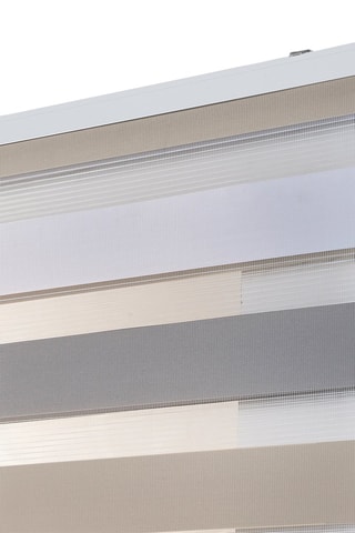 Store jour et nuit Duolux - Blanc et beige