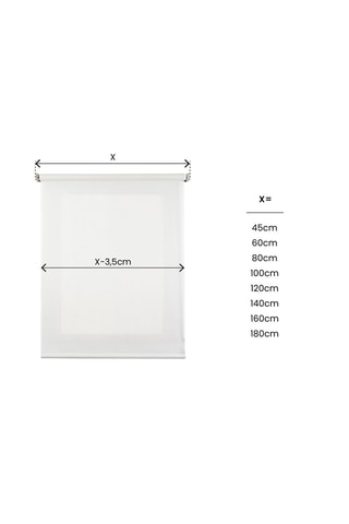 Store enrouleur motorisé tamisant Soft - Blanc
