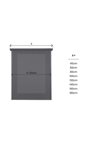 Store enrouleur motorisé tamisant Soft - Gris