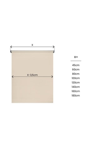 Store enrouleur motorisé occultant Night - Beige