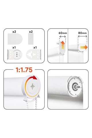 Store enrouleur Screen Pro Solar - Blanc