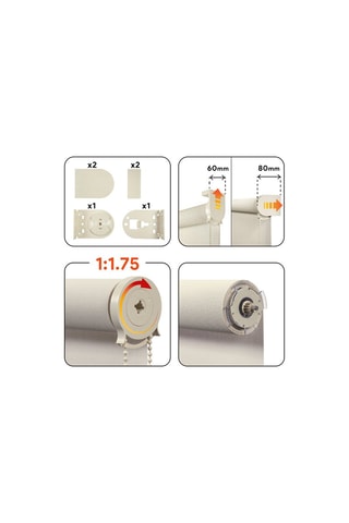 Store enrouleur Screen Pro Solar - Beige