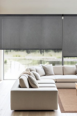 Store enrouleur Screen Pro Solar - Gris