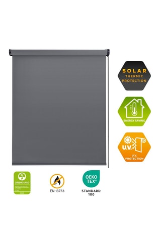Store enrouleur Screen Pro Solar - Gris