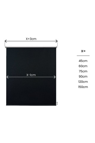 Store opaque Clip & Fix Reflect - Noir