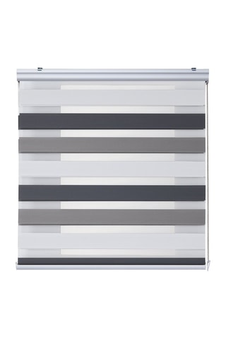 Store jour et nuit Platinum - Blanc et gris
