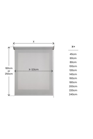 Store enrouleur Screen Pro Solar - Gris