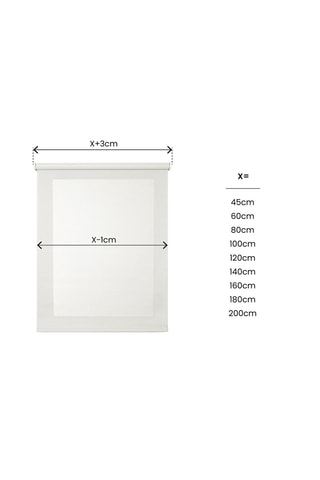 Store enrouleur motorisé Screen - Blanc