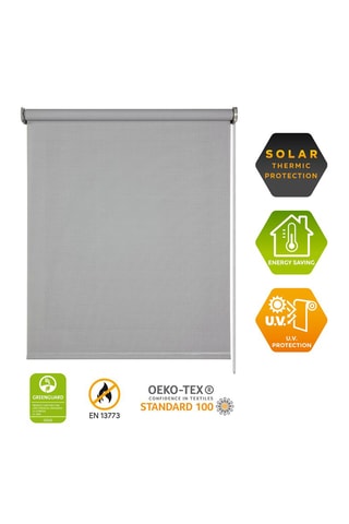 Store électrique Screen Pro Solar - Gris
