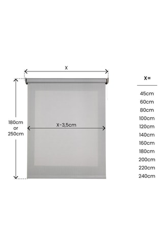Store électrique Screen Pro Solar - Gris