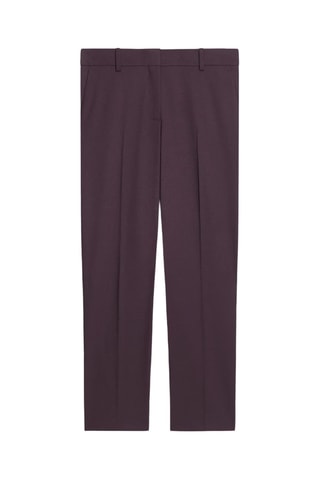 Pantalon en laine Treeca - Violet