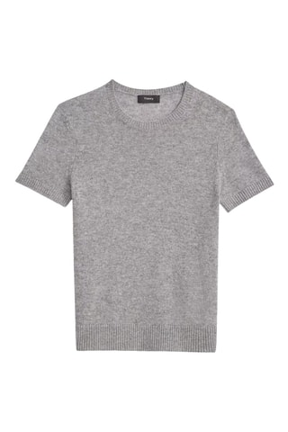 Top en cachemire - Gris clair