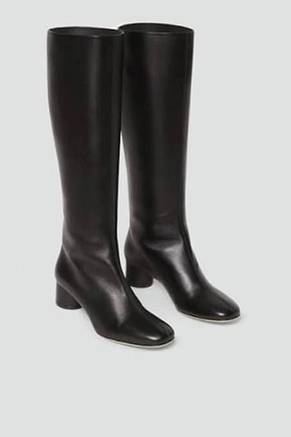 Bottes en cuir - Noir