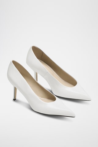 Escarpins en cuir - Blanc