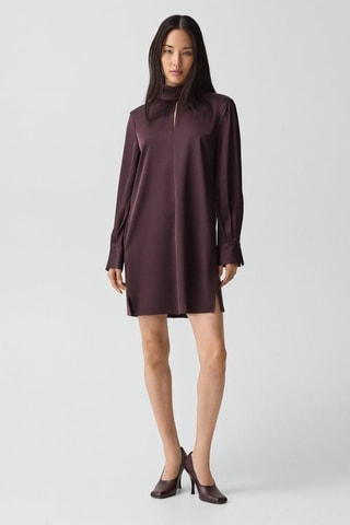 Robe droite - Marron