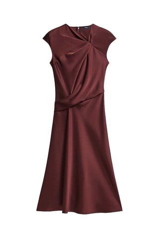 Robe midi - Bordeaux