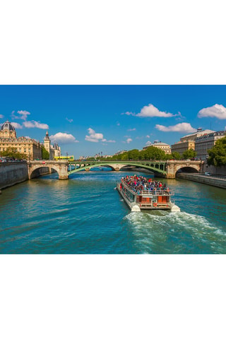 City-tour de Paris, croisière sur la Seine et visite de la Tour Eiffel et du Louvre - 2 personnes - 39 mois