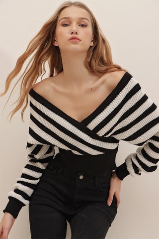 Crop top regular - Noir