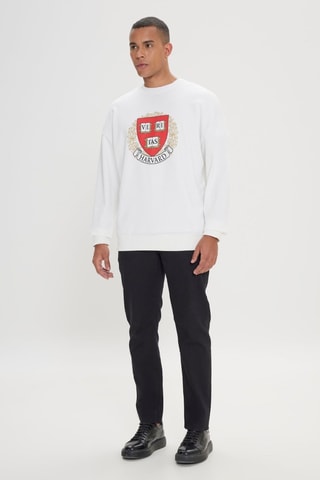 Sweat oversize - Blanc
